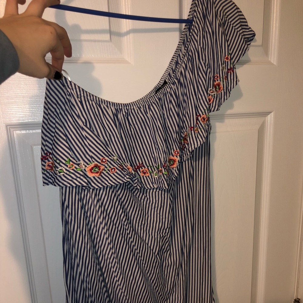 Short one shoulder dress